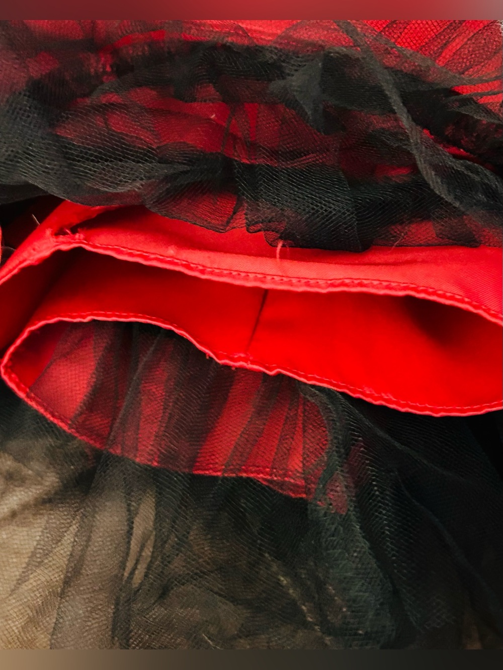 🌺 Fiesta Strapless Red A-Line Satin Cocktail Dress - Picture 14 of 15